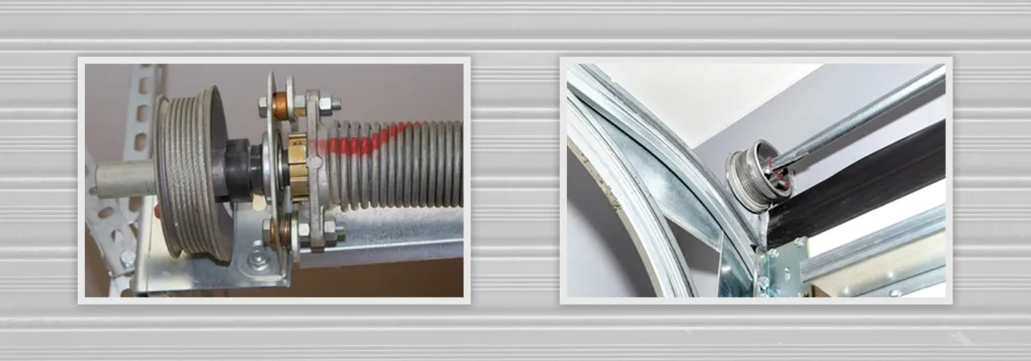 Garage Door Spring Cable Repair in Oswego, Illinois